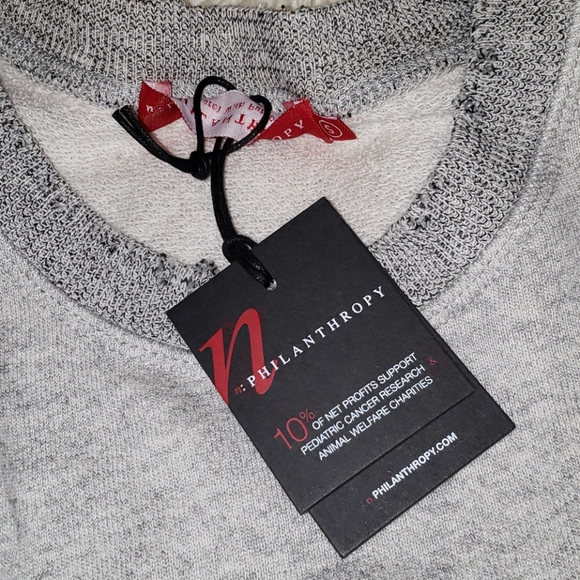 N:Philanthropy Gray Mia Dress nwt - Picture 5 of 6